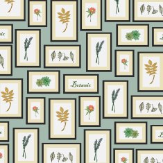 Background of botanic pattern