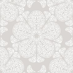 Seamless background made of exotic pattern in grey colors N3