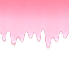 Pink drips on white back Paint or jelly drops