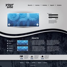 Website Template N176