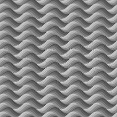 Vector grey background of abstract waves
