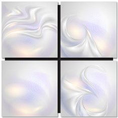Abstract grey pearl waves