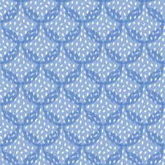 Vector Abstract Blue Pomegranate Texture Seamless Pattern N2