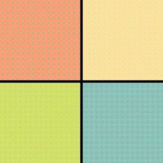 4 polka dot seamless pattern set N2