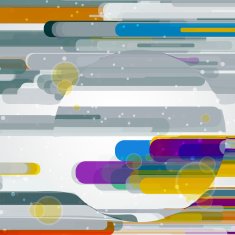 Futuristic abstract illustration N15
