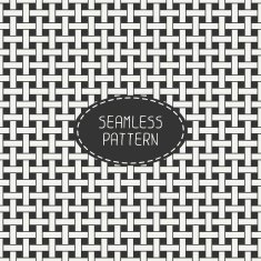 Geometric seamless pattern with intertwined bands Wrapping paper Abstract background