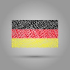 Flag of Germany Light grunge effect N2