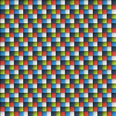 Seamless abstract pattern made of colorful small squares