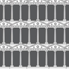 Antique colonnade pattern