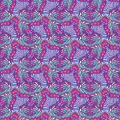 Abstract violet wavy pattern