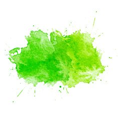 Blue Watercolor splatters Vector N4