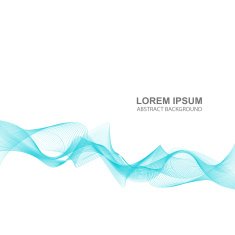 Blue Wave Background N6