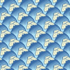 Sea waves Seamless background N20
