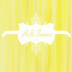 Save the date yellow light color wedding background Vintage swee