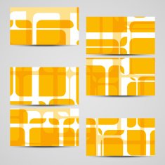 Vector business-card set for your design N316