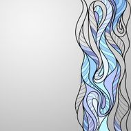 Decorative ornamental pattern background N23