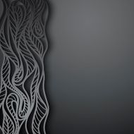 Decorative ornamental pattern background N26