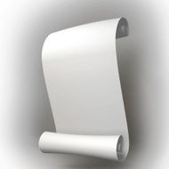 white paper scrolls rolls of paper N10