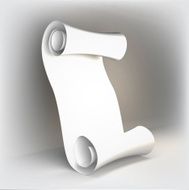 white paper scrolls rolls of paper N11