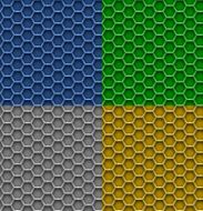 Honeycomb patterns N2