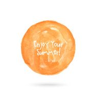 Vector paint summer sun N4