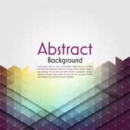 Abstract polygon background vector illustration