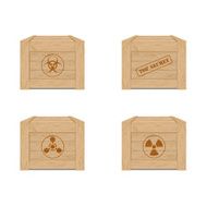 Army wooden box set