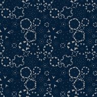 elegant geometric floral seamless pattern N9