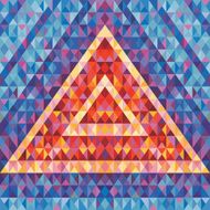 Retro futurism - abstract vector background N2