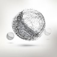 Pencil drawing circles