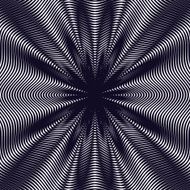 Noisy contrast lined backdrop tiling with visual effects Moire N21