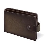 Modern black wallet with leather texture N2