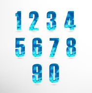 blue numbers N2