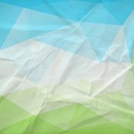 Retro Triangle Background N26