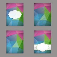 Abstract geometric background N521
