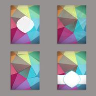 Abstract geometric background N523