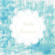 blue violet paint watercolor vintage and isolate on white backgr N2