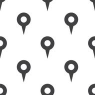 map pin vector seamless pattern N2