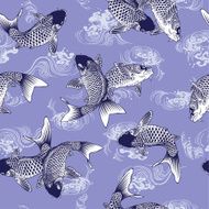 Japanese carp pattern N35