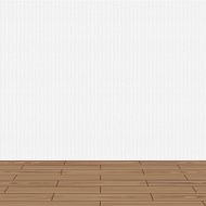 Living room wooden floor &amp; wall N2