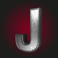 j metal letter