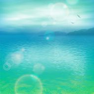 Sea Vector Background N4