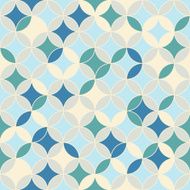 Endless round pattern Based on Traditional Japanese Embroidery N3