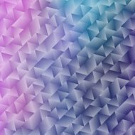 Abstract Shiny Geometric Background with Triangles and Gradients