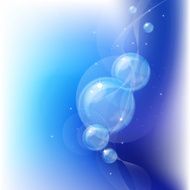 Blue bubbles background N2