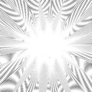 Black and white moire lines vector striped psychedelic backdrop N6