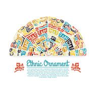 Ornamental element in the ethnic style N2