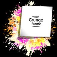grunge frame retro N4