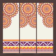 Floral website banner set N2