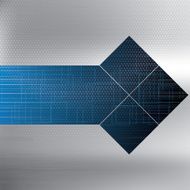 Abstract vector futuristic blue background N5
